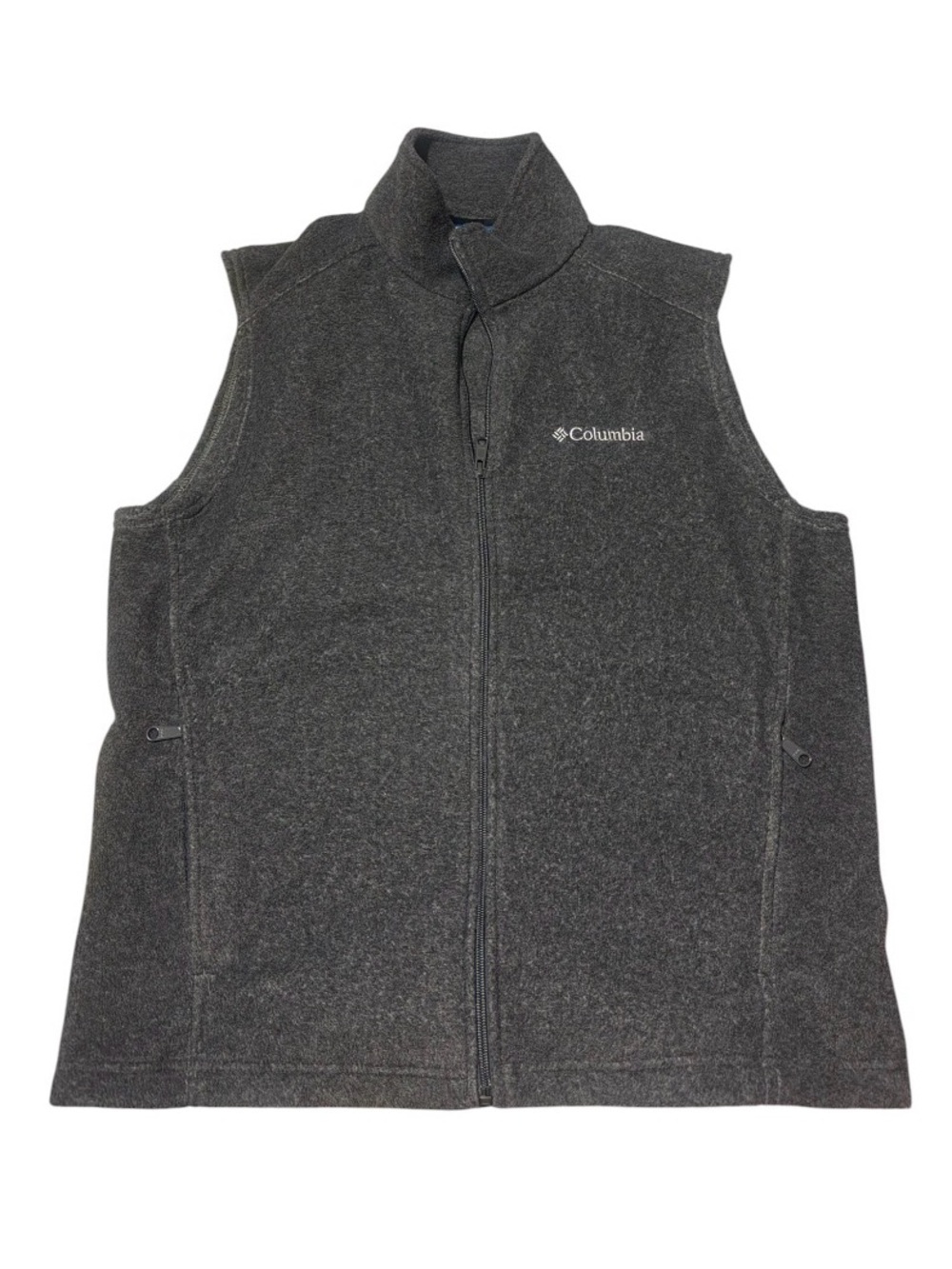 Columbia Gray Full-Zip Fleece Jacket